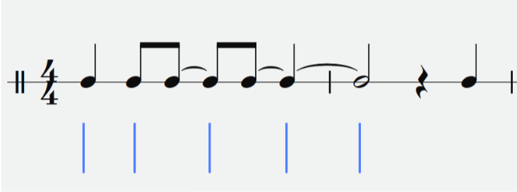 同じ音をつないでみよう タイ とは 音theりずむ
